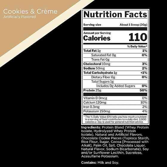 Протеин Rule One Protein 2.28 kg (Cookies Creme) Луцк