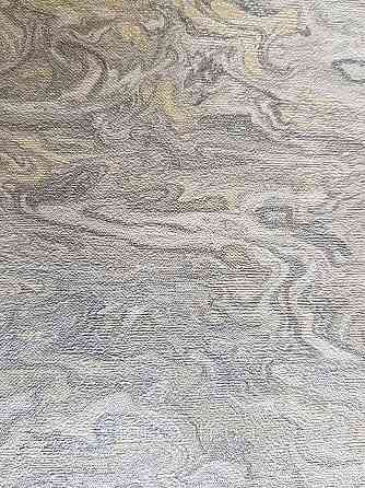 Шпалери вінілові на флізеліні AS creation Garda 1.06Х10.05 абстракція хвилі смуги сірі бежеві сріблясті Київ