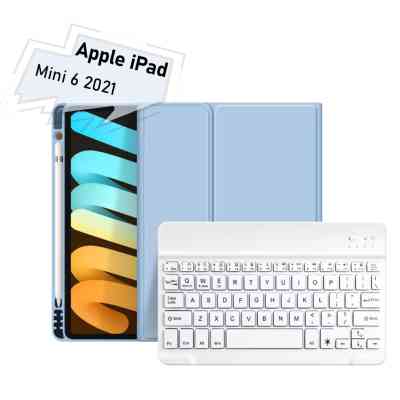 Чохол до планшета BeCover with keyboard Apple iPad Mini 6 2021 Light Blue (712989) Вінниця