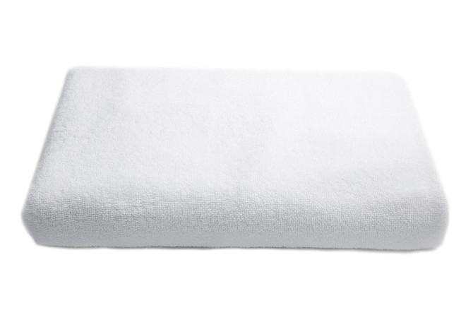 Рушник банний Ideal Textile махровий білий 50х90 см 600 г/м2 (56861198) Чернівці - фото 1