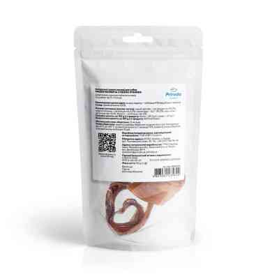 Лакомство для собак Priroda Трахея говяжья сушёная рубленая 50 г (4823082435814) Винница