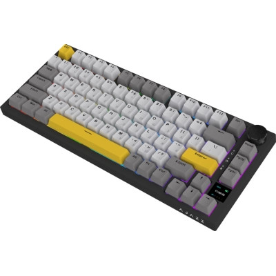 Клавіатура Ajazz AK820 Pro Flying Fish Switch Black RGB USB/Wireless/Bluetooth UA Black (AK820PRO-FF-BGY) Вінниця - фото 6