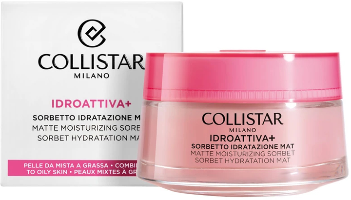 Зволожувальний крем для обличчя Collistar Idro-Attiva+ Matte Moisturizing Sorbet 50ml Слов'янськ - фото 2