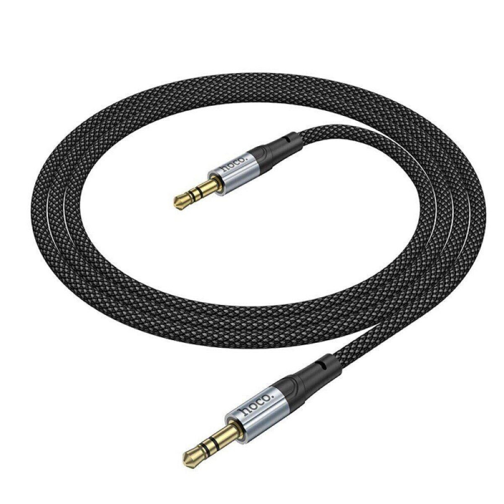 Аудiо кабель HOCO UPA26 AUX Fresh audio cable, 1m Black 6942007608800 Одеса - фото 5