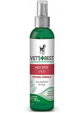 Vet`s Best Hot Spot Spray (Ветс Бест Хот Спот) спрей для усунення подразнень і запалень для собак Запоріжжя