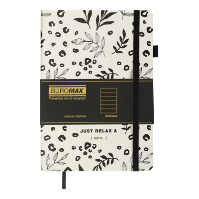 Книга записна Buromax RELAX А5 96 аркушів лінія, білий (BM.295201-12) Вінниця - фото 2