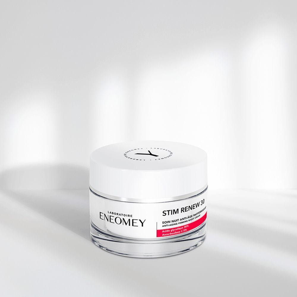 Нічний антивіковий крем з гліколевою кислотою 30% Stim Renew 30 Anti-aging Firming Night Cream Eneomey, 50 мл Дніпро - фото 4