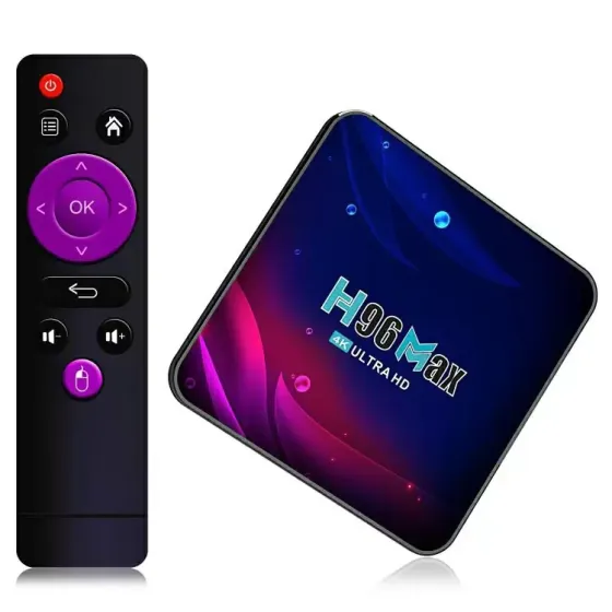 Смарт ТВ приставка H96 MAX V11 4/32 Гб Android 11 Smart TV Box Андроїд ТВ бокс Київ
