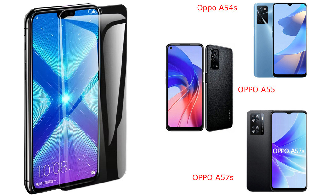 Защитное стекло NeoGlass для Oppo A54s, OPPO A55, OPPO A57s – ультрапрозрачное и устойчивое Киев - изображение 2