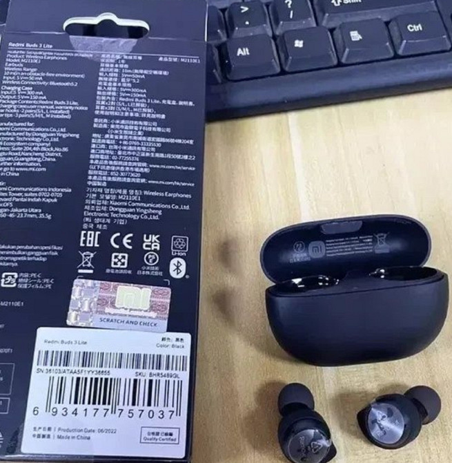 Беспроводные наушники Xiaomi Buds 3 lite. Киев - изображение 2