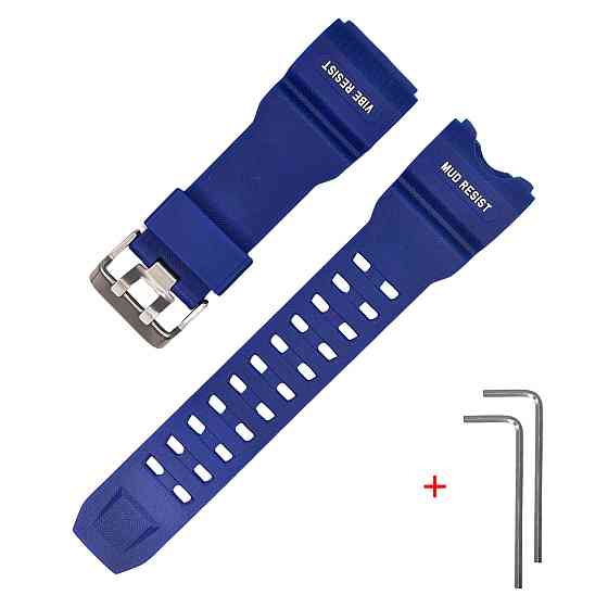 Ремінець для Casio G-Shock GWG-1000 Blue SI SBR Київ