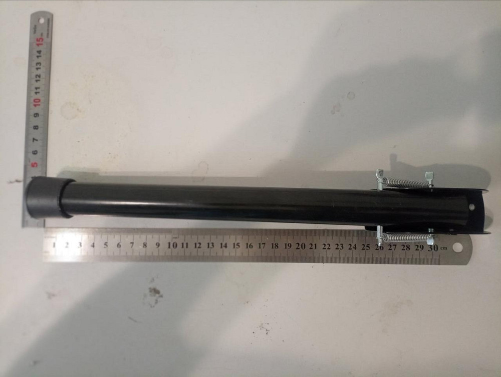 Підпора-ніжка дверна довжиною 300 діаметром 25 мм білого кольору Київ - фото 1