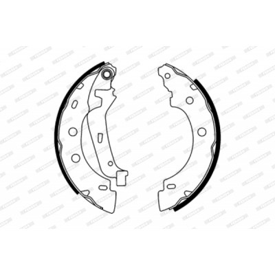 Гальмівні колодки FERODO FSB583 Вінниця - фото 2