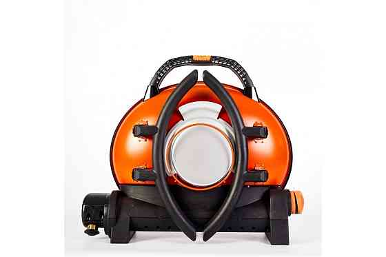 КОМПЛЕКТ Портативний переносний газовий гриль O-GRILL 500, помаранчевий + шланг в подарунок! Код: 011675 Рівне