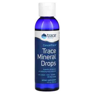Вітамінно-мінеральний комплекс Trace Minerals Полный спектр микроэлементов в каплях, ConcenTrace, Full Spectrum, (TMR-00006) Вінниця