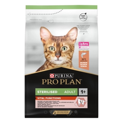 Сухой корм для кошек Purina Pro Plan Sterilised с лососем 400 г (7613036544832) Винница - изображение 1
