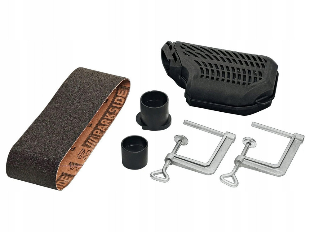 Ленточная шлифовальная машина с 2 зажимами Parkside (PBSD 900 A2) 900 Вт Нововолынск - изображение 4