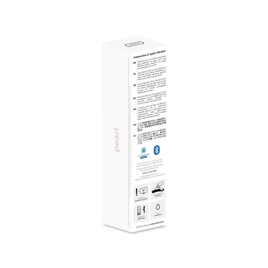 Інтерактивний вібростимулятор точки G Kiiroo Pearl 3 Pink Львів - фото 4