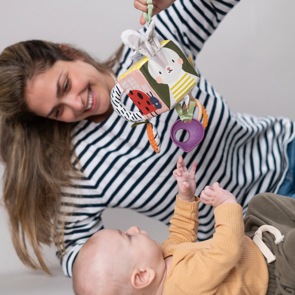 Розвиваюча іграшка-кубик колекції Садочок у місті - Їжачок і бурячок Дніпро - фото 4