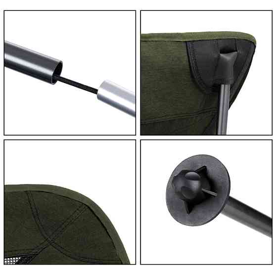 Стул складной Naturehike YL06 NH18Y060-Z, зеленый Киев