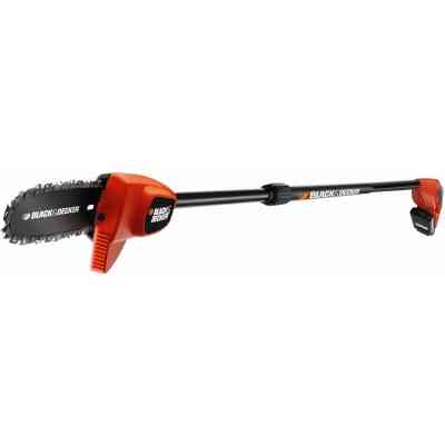 Кусторез Black&Decker высоторез, 18V,2Ah, штанга 150-244 см, длинна шины 20 см (GPC1820L20) Винница