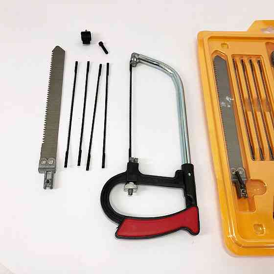 Ножовка по дереву HLV в наборе LX-227 с пилками Киев