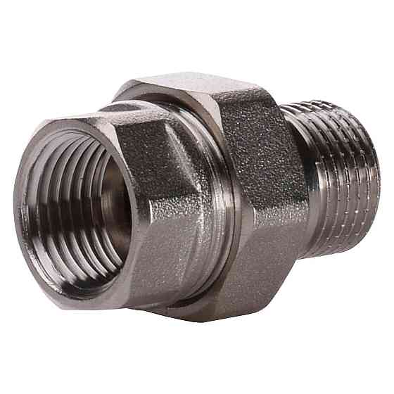 Сгон-американка прямой PROFESSIONAL 1 1/2″ НИКЕЛЬ QP160 (000005131) Киев