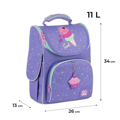 Портфель GoPack Education 5001S-2 Summer Ice Cream (GO25-5001S-2) Винница - изображение 8