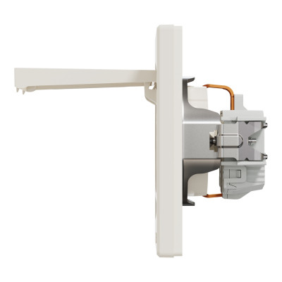 Розетка Schneider Electric ASFORA з кришкою, крем (EPH3100123) Винница - изображение 4