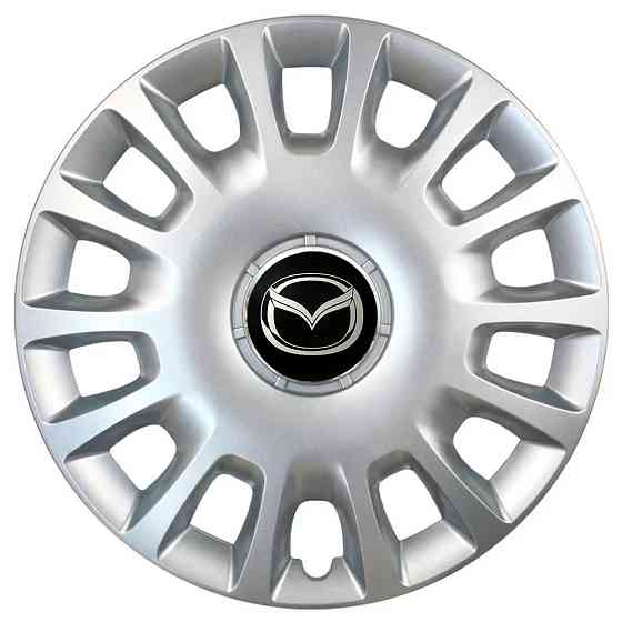 Автомобильные модельные колпаки R15 Mazda 307 4шт, SJS, серебряные Киев