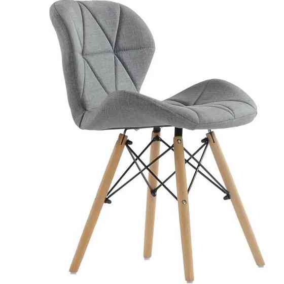 Стілець Стар м'який сіра тканина Дніпро