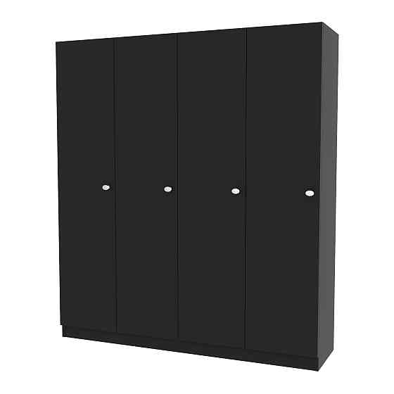 Шафа секційна для роздягальні ШС-2, Антрацит, 1200/318/1350 Львів