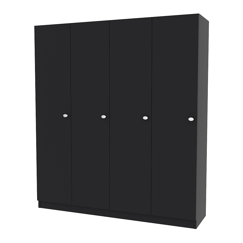 Шкаф секционный для раздевалки ШС-2, Антрацит, 1200/318/1350 Львов - изображение 1