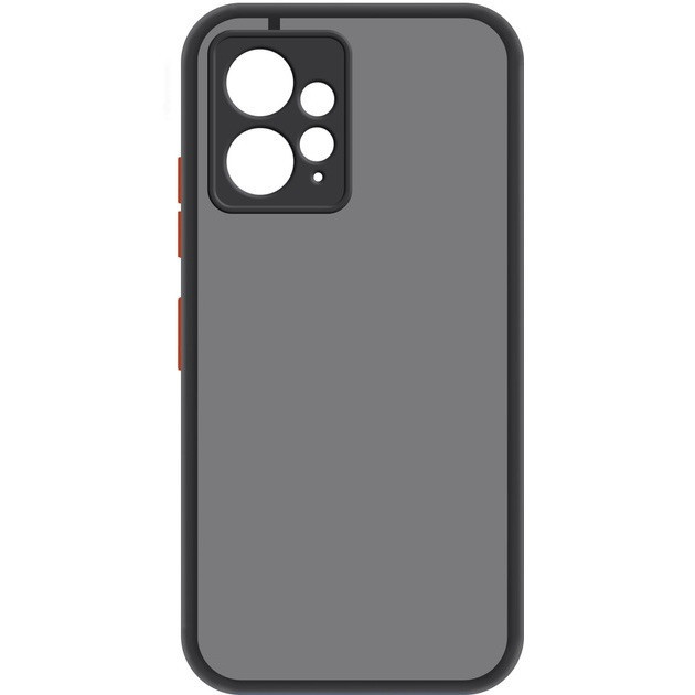 Xiaomi Redmi Note 12 4G Чехол матовая Защита камеры (TPU+PC) Одесса - изображение 1