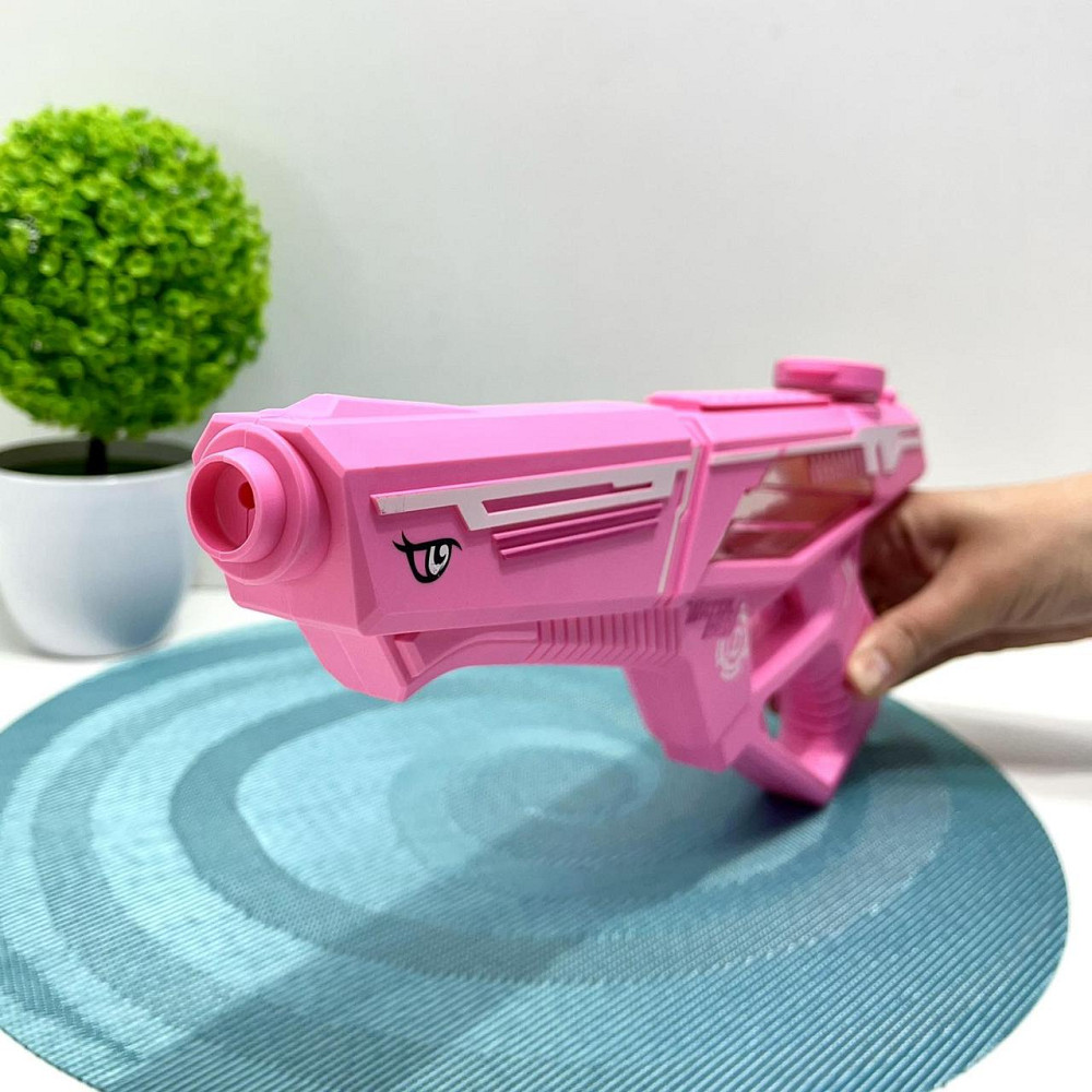 Автомат водяний на акумуляторі автоматичний принцип роботи Рожевий (2341) Чернигов - изображение 4