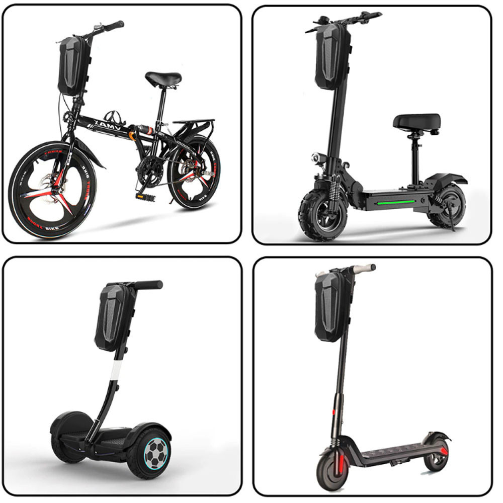 Сумка для електроскутера, самоката жорстка B-SOUL BAO-033 Чорна Бровари - фото 3