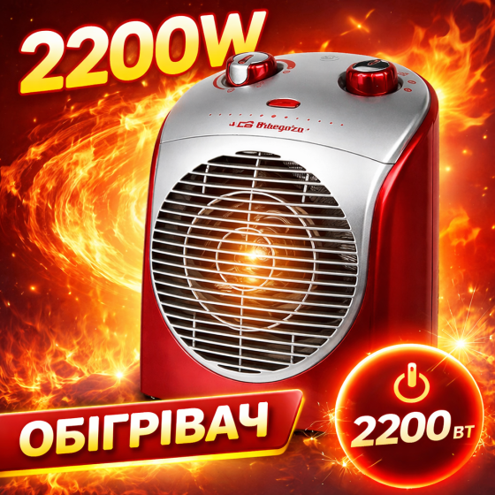 Уценка Тепловой Вентилятор Обогреватель Дуйчик Orbegozo FH 5026 Киев