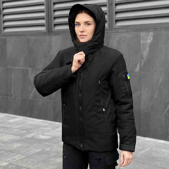 Женская зимняя Куртка с капюшоном Pobedov Winter Jacket Motive ЗИМА В2 Женская Киев