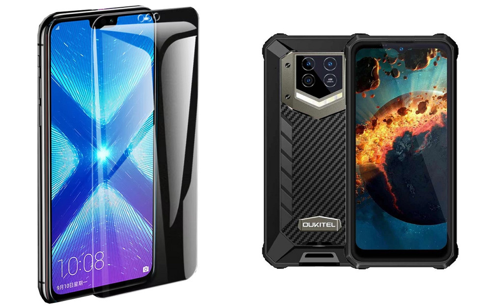 Захисне скло NeoGlass для Oukitel WP15, WP15S, WP15 5G – надпрозоре та стійке Київ - фото 2