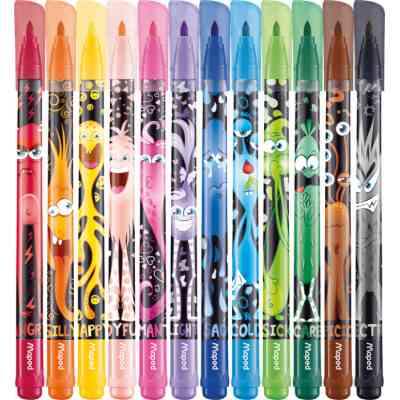 Фломастеры Maped Color Peps Monster 12 цветов (MP.845400) Винница