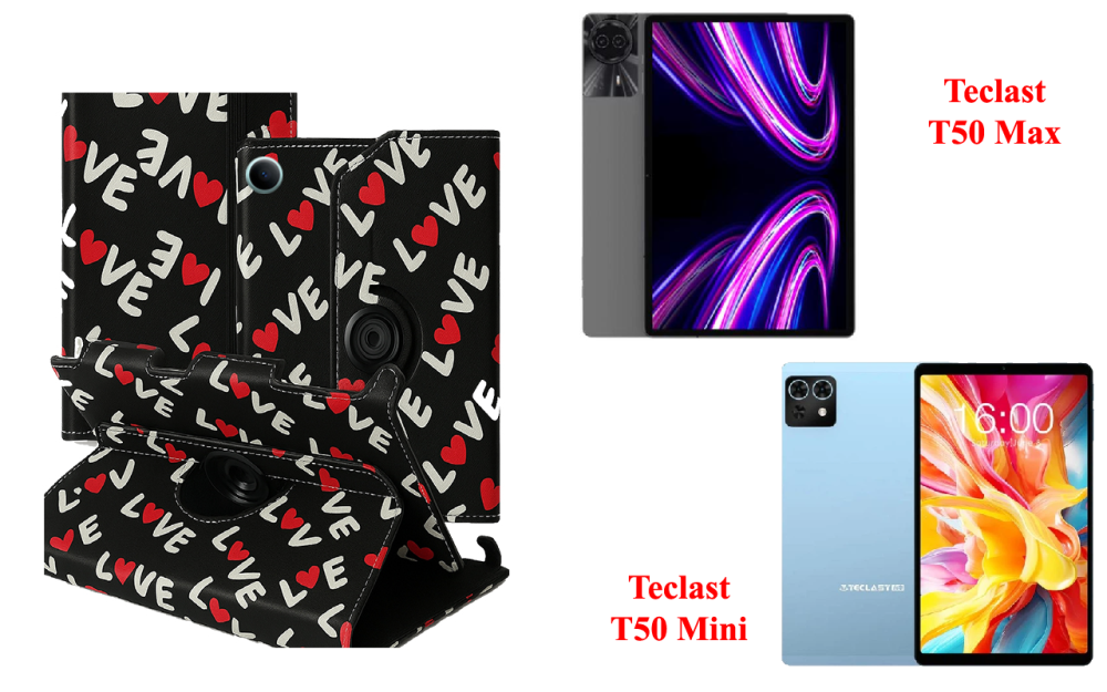 Чохол Spinner360 для планшета Teclast T50 Max, Teclast T50 Mini, колір Art-Premium Київ - фото 1