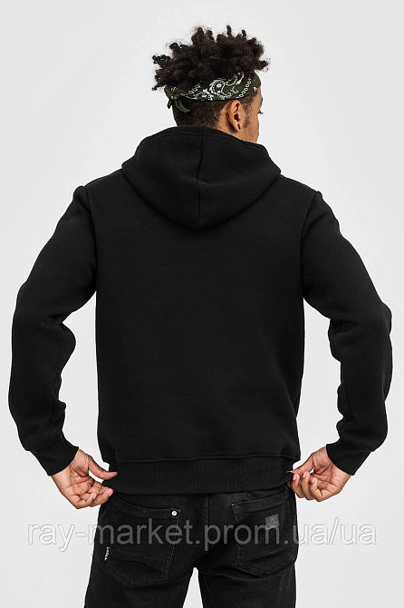 Набір чоловічий худі утеплене 2шт RAY BASIC Темно-сірий/ Чорний (U0401M-Dark Grey-Black) XL Київ - фото 8