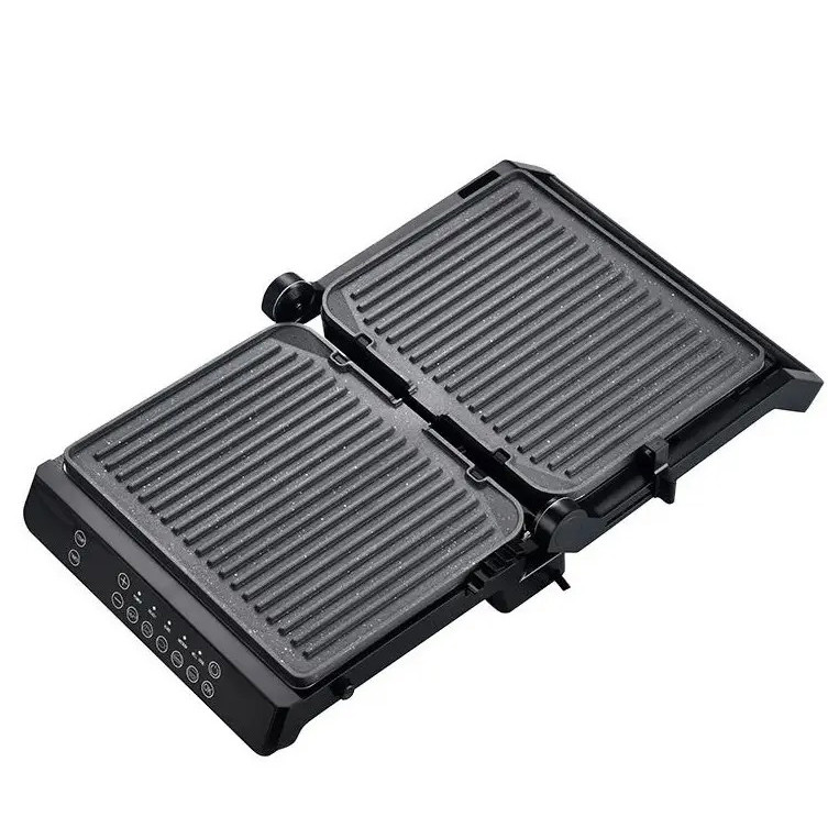 Бутербродниця професійна, Притискний гриль для булочок і сендвічів, Бутербродниця гриль сендвічниця QU-77 Івано-Франківськ - фото 2