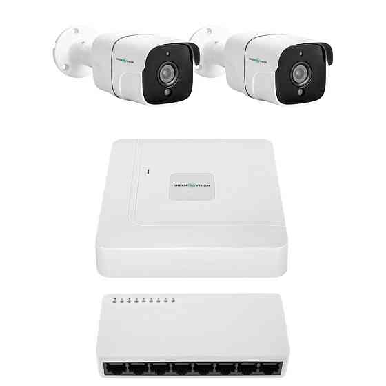 Комплект відеоспостереження на 2 камери GV-IP-K-W97/2 4MP Київ