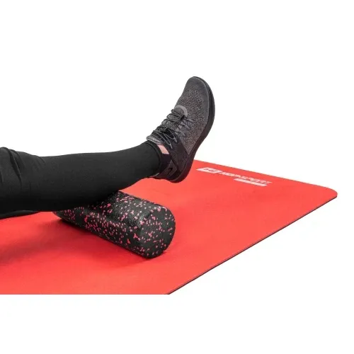 Ролер для кросфіту та йоги 30*10 см Hop-Sport P030 чорний із червоним Київ - фото 5