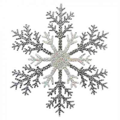 Ялинкова іграшка Novogod`ko Сніжинка 26 см Пластик (974868) Вінниця