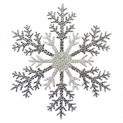 Ялинкова іграшка Novogod`ko Сніжинка 26 см Пластик (974868) Вінниця - фото 1