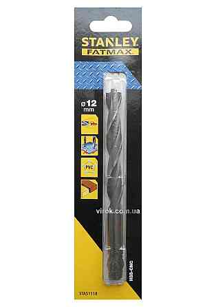 Свердло універсальне швидкісне STANLEY : Ø= 12 мм. (метал/дерево/пластик) Одеса