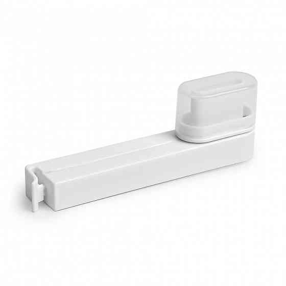 Клипса для пакетов , зажим кухонный 1 шт с клапаном Винница