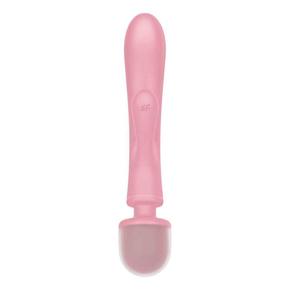 Вібратор-кролик з вібромасажером Satisfyer Triple Lover Pink, 3 мотори Sex Aura Київ - фото 5